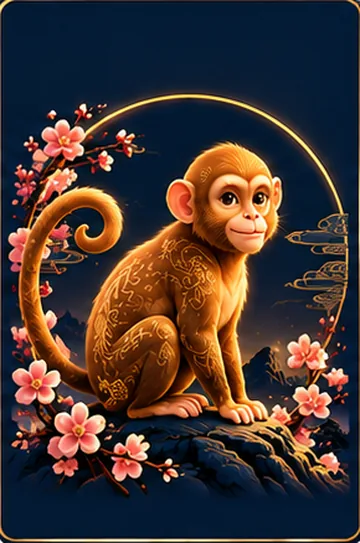 Monkey zodiac animal