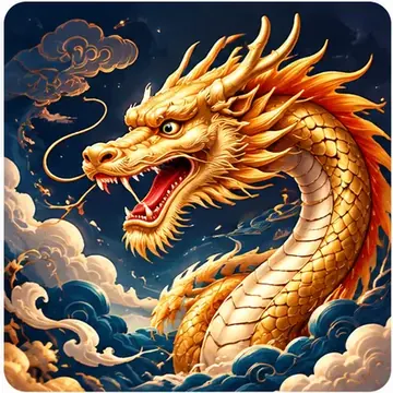 Golden dragon illustration representing zodiac personality traits