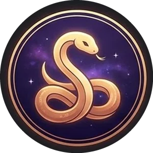 Illustration of the Snake, Chinese zodiac animal